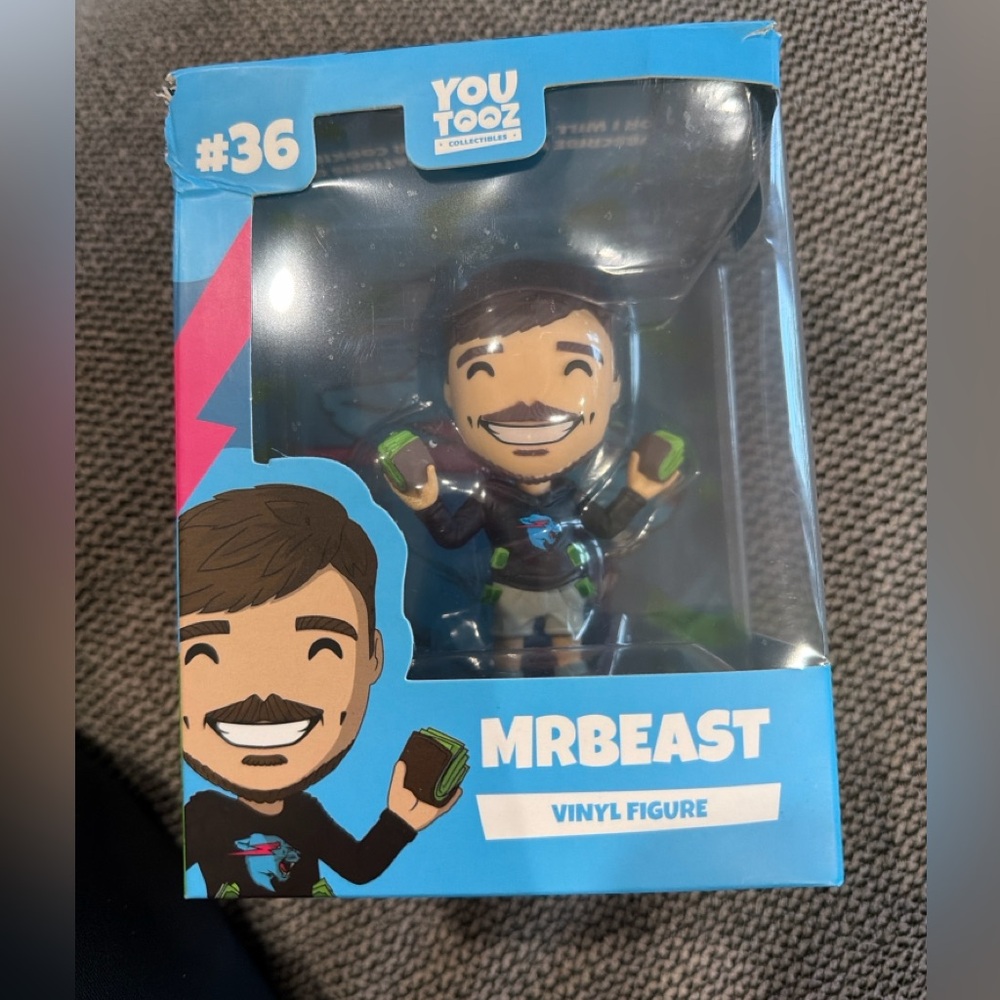 YouTooz MrBeast Vinyl Figure (#36) - Blue Box